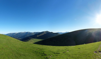 Fototapeta premium Randonnée dans les Pyrénées