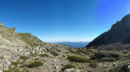 en allant vers le lac d'Arou