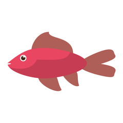 Fish sea animal cartoon