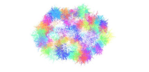 Colorful paint splash abstract background art