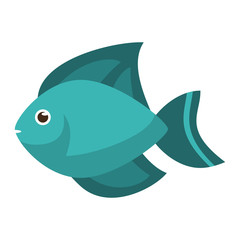 Fish sea animal cartoon