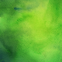 Colorful bright ink and watercolor textures on white paper background. Paint leaks and ombre effects. Hand painted abstract image.