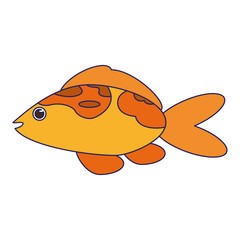 Fish sea animal cartoon