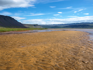 Fototapeta premium Red Sand Vest Coast of Iceland