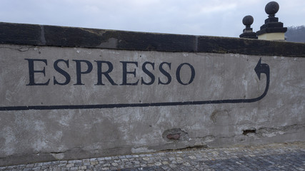 Espresso is around the corner