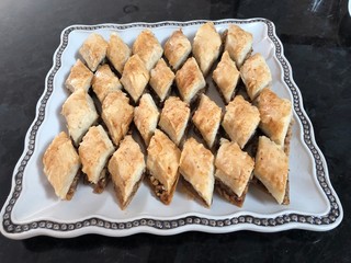 Walnut Baklava Platter