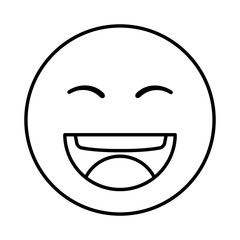 happy fool face emoticon icon