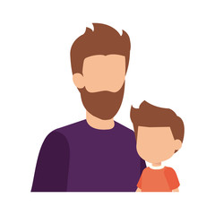 father with son characters