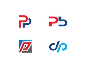 P letter logo vector