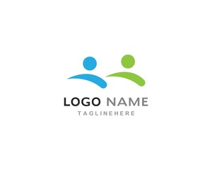 community care Logo template