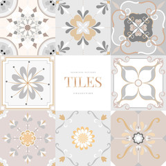 Floor tiles set