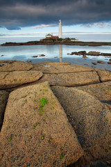 Obraz premium Lighthouse st marys island