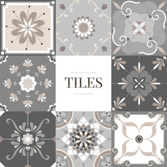 Floor tiles set