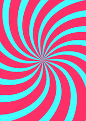 Swirl background, poster design template, vector illustration