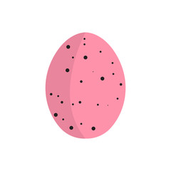 Isolated colored easter egg. Vector illustration design