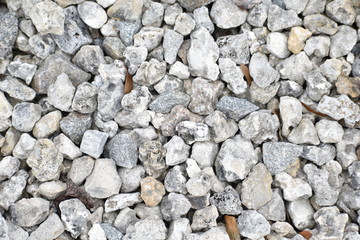 Texture of white stones