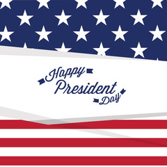 Fototapeta na wymiar President day banner with text. Vector illustration design