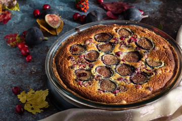 cranery fig tart