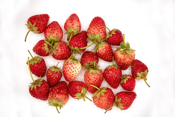 Strawberry isolated on white background