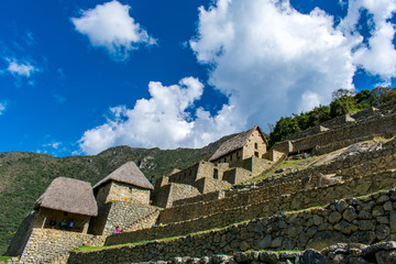 Architecture of the sacred valley in Cusco Peru
