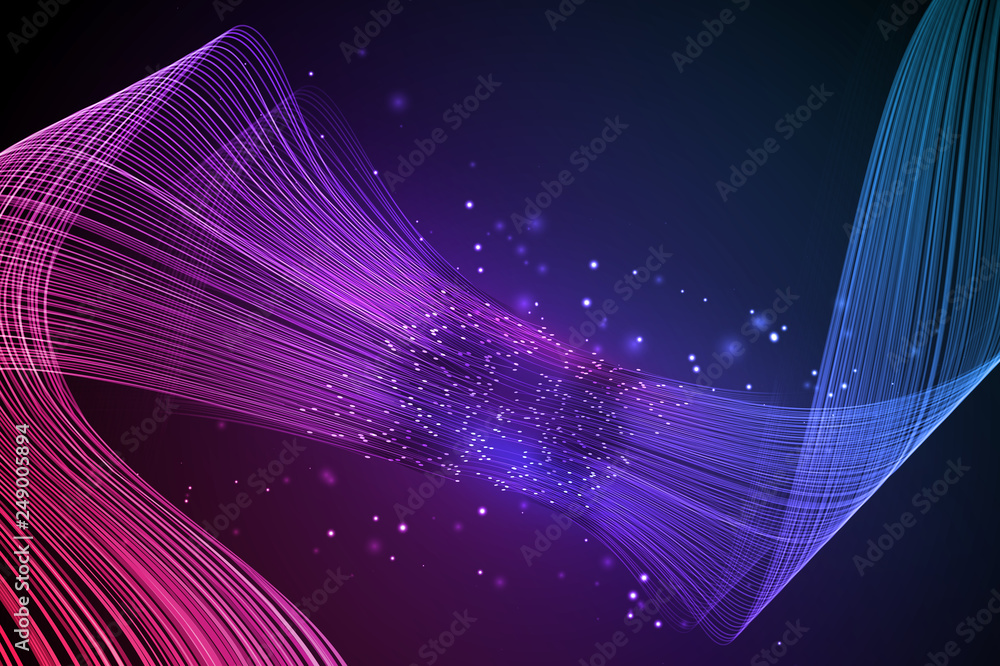 Poster data connection speed line. futuristic network representation. graphic concept for your design