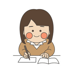 女性キャラクター勉強