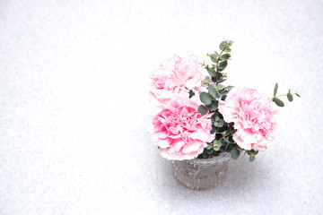 Small carnations bouquet