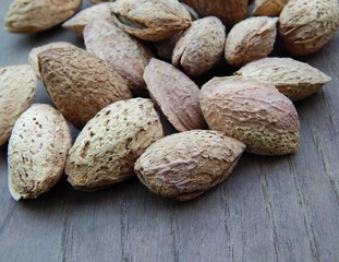 almonds with shell 