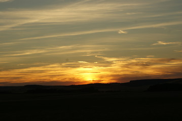 coucher du soleil.yonne