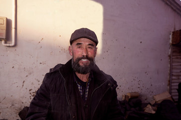 Obraz premium Long beard, the old man image