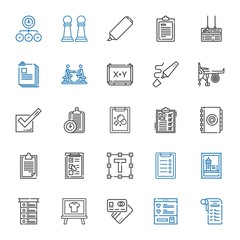 check icons set