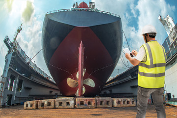 port controller, surveyor, inspector under inspect to recondition, repairing, painting overhaul of...