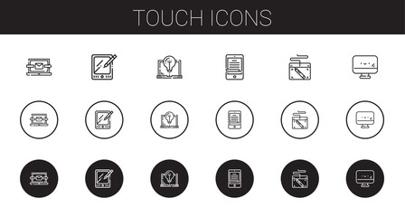 touch icons set