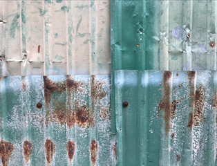 Rusty old zinc texture background