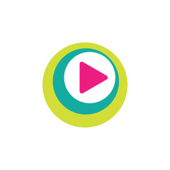 Audio video logo