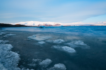 Gletscherlagune Jökulsárlón in Island