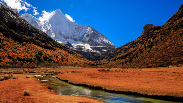 The foot of the holy mountain