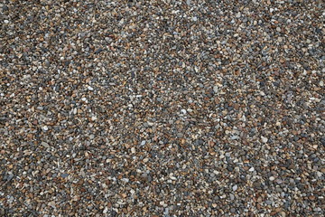 small pebbles on the beach, background