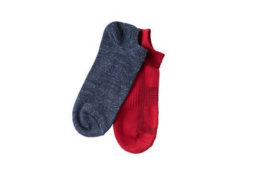 Sock on isolated white background