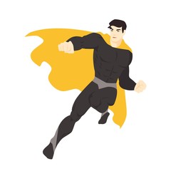 Fantastic superhero flying © Good Studio