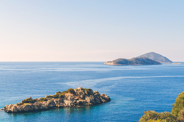 Fototapeta premium Inonu Bay, Kas, Antalya, Turkey