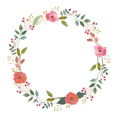 flower wreath