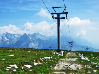 Gondelbahn Espel-Stöfeli-Chäserrugg, Unterwasser - Canton of St. Gallen, Switzerland