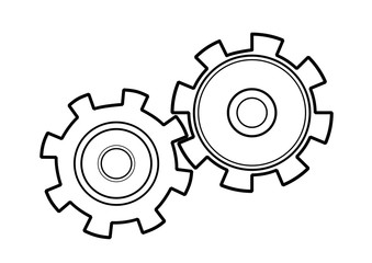 Mechanical gear and cogwheel