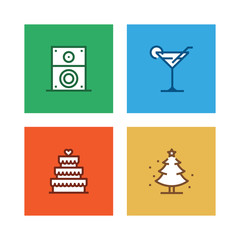 PARTY LINE ICON SET