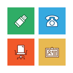 WORKSPACE LINE ICON SET