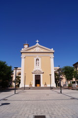 Obraz premium Church of Saints Joseph and Leopold, Marina di Cecina, Tuscany, Italy