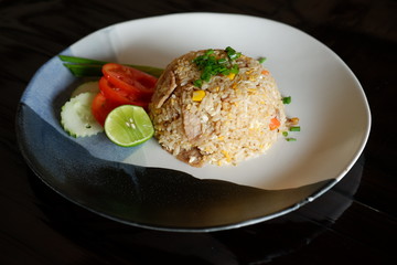 rice with chicken and vegetables