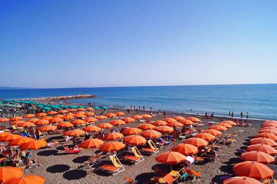 Marina di Cecina beach, Tuscany, Italy