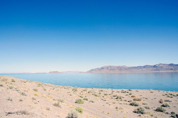 Fototapeta na wymiar lake side, Nevada USA